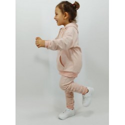 2Lİ ÇOCUK EŞOFMAN TAKIMI-PUDRA