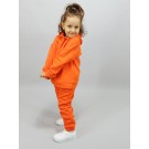 3 İPLİK ÖRME ÇOCUK EŞOFMAN TAKIMI-TURUNCU