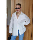 Arkası Ribanalı Poplin Gömlek